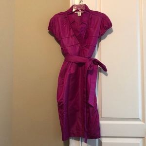 Diane von Furstenburg Berry Wrap Dress